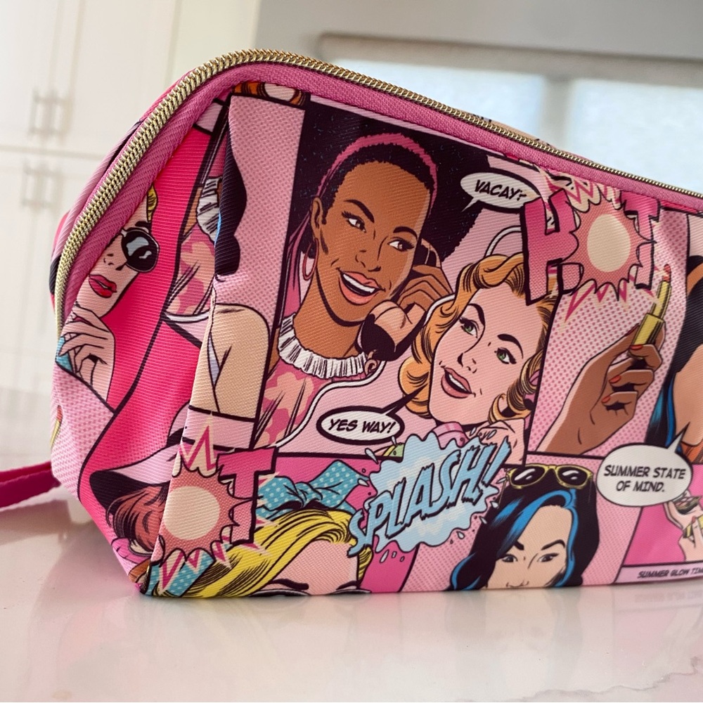 Estee Lauder Comic Pop Art Cosmetic Travel Bag - Picture 3 of 9
